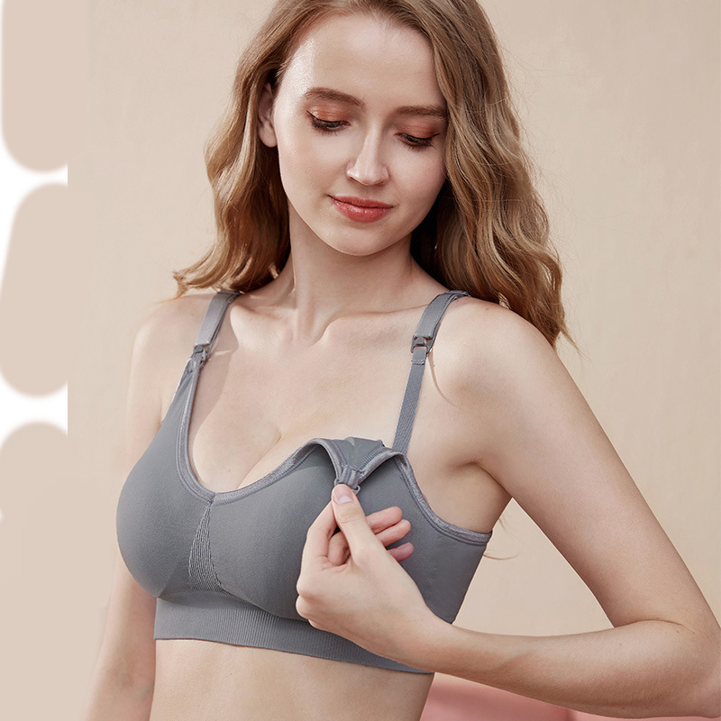 Solid Seamless Wireless Matern - Nursing Bra Sleep recension och pris