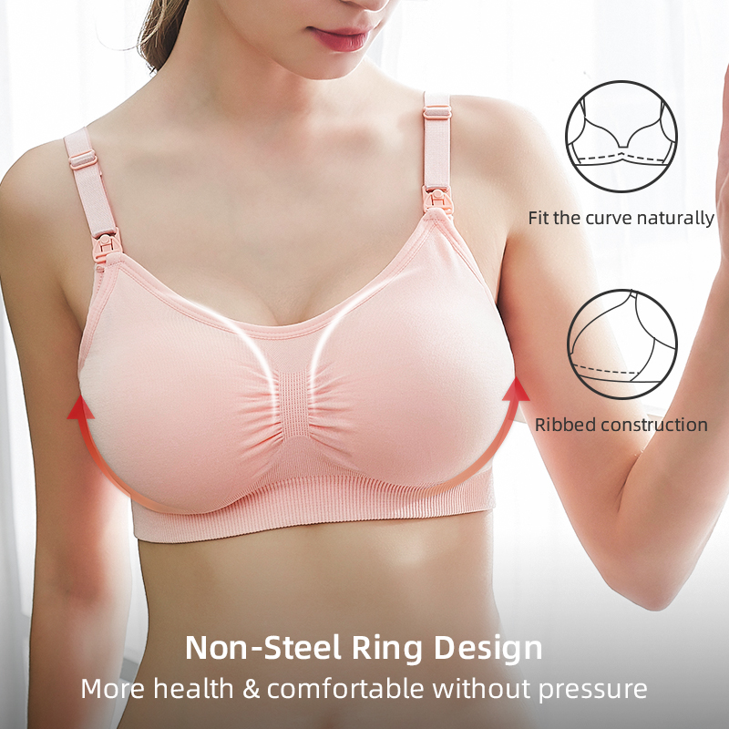 High Quality Plus Size Nursing - Nursing Bra Sleep recension och pris