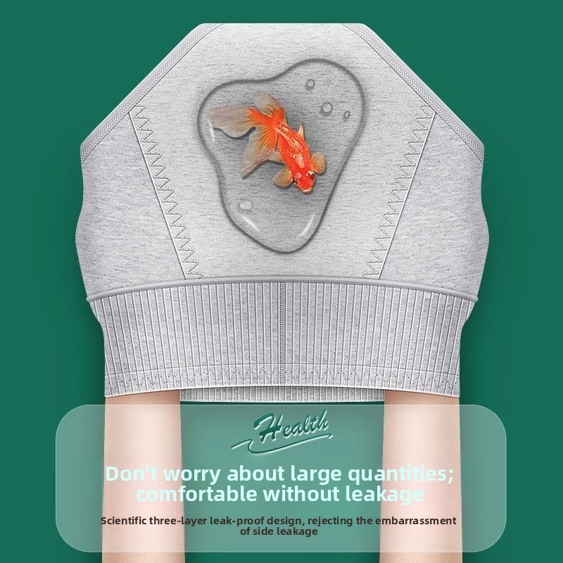 2pcsWomen High Waist Period Un - Period Panty Absorbent recension och pris